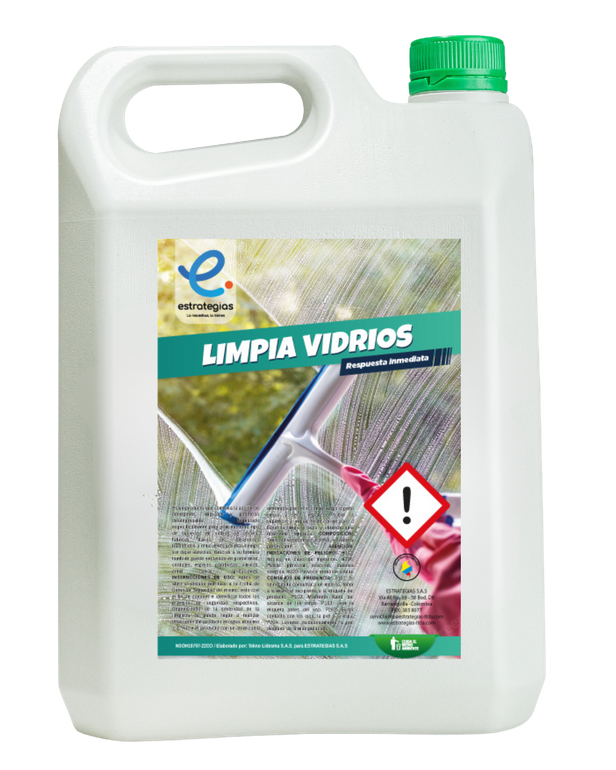 Crystal Limpiador de Vidrios, Galón (Pack de 2)